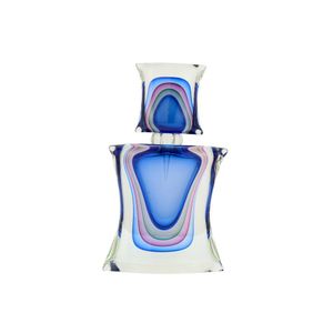 Luigi Onesto Murano Glass Perfume Bottle Multicolored Sommerso Beauty