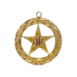 Ct Gold Masonic Pendant Medal Marked G Pendants Lockets Jewellery