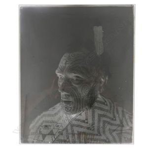 Anehana 19th Century Moko Portrait Photographs Printed Written