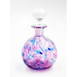 Handmade Perfume Bottle With Blue And Pink Colours J S Scent