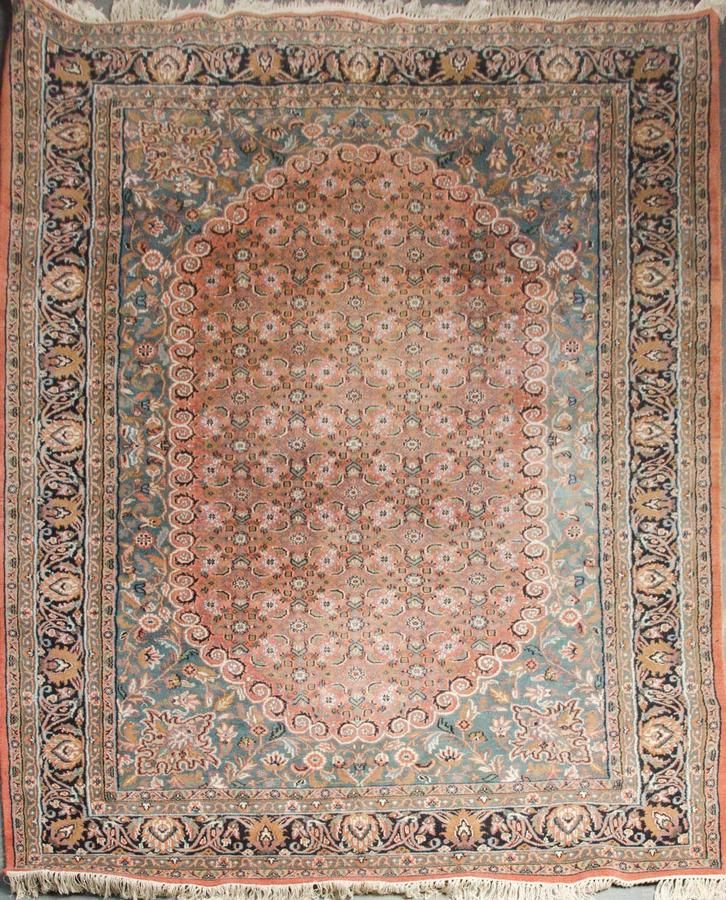 A Belgian floor rug in the Tabriz style, 20th century, 310 x… - Rugs