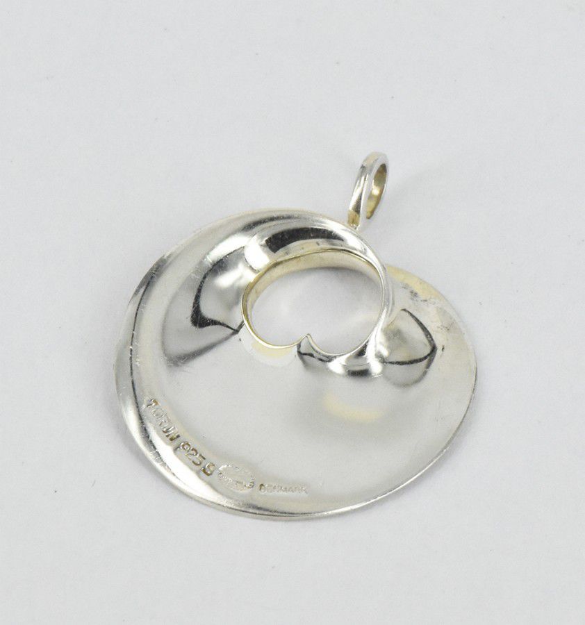 Georg Jensen Hidden Heart Pendant in Sterling Silver - Pendants