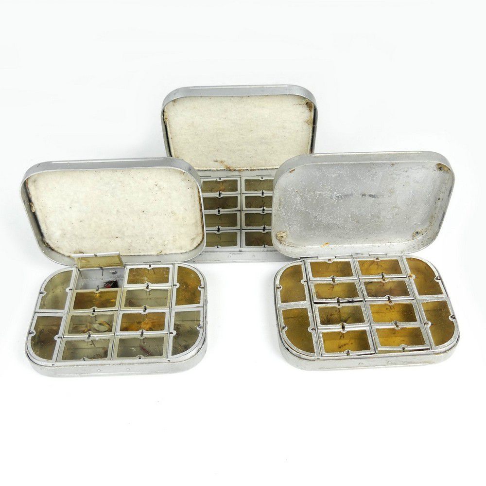 Wheatley Silmalloy Fly Boxes with 12 Compartments - Sporting