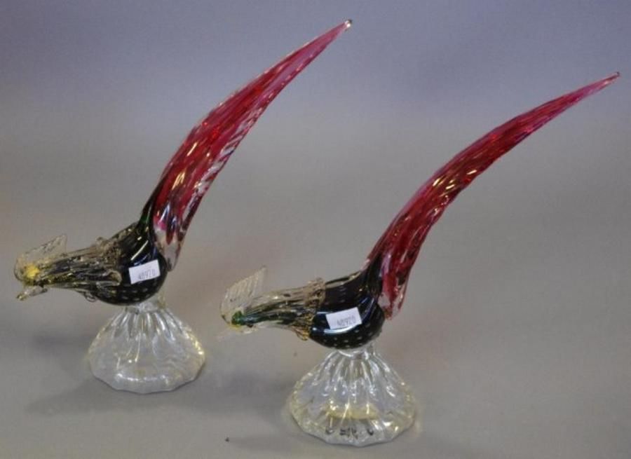 Murano Glass Bird, Venetian Birds