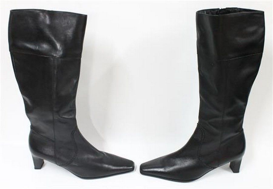 Sandler knee high leather boots size 38 