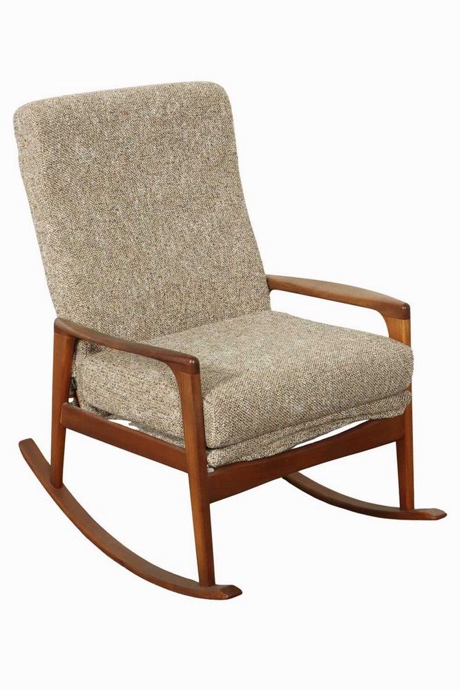 Fler Rocking Chair by Fred Lowen, c.1960s, Blackwood Frame - Australian ...