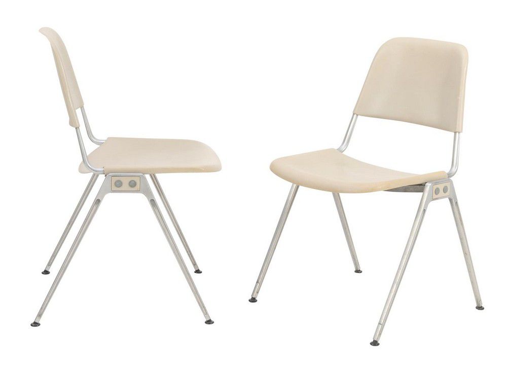 Don Albinson Stacking Chairs for Knoll (Set of 10) - United States 