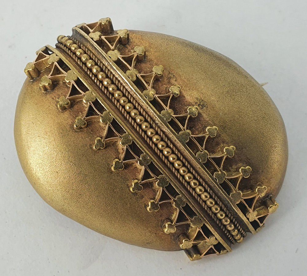 Vintage LowCarat Gold Brooch Brooches Jewellery