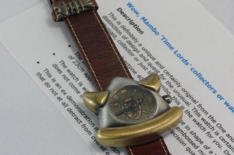 TimeLords' Viking Helmet Watch Watches Pocket & Fob Horology