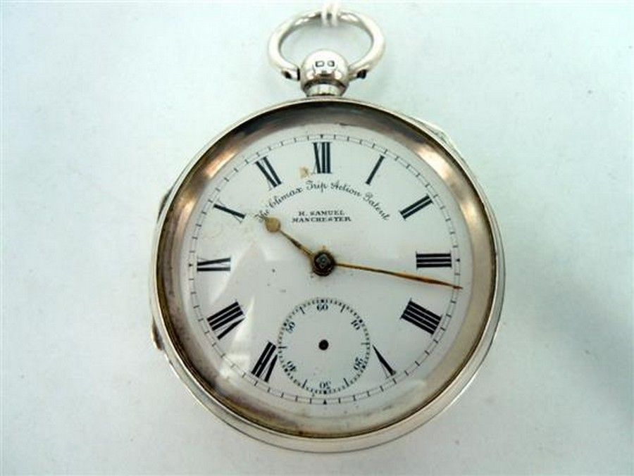 Victorian Silver Pocketwatch with Climax Trip Action Patent - Watches ...
