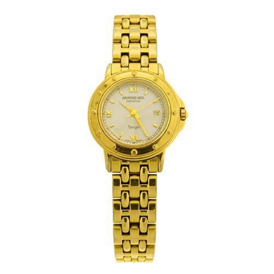 Raymond Weil Tango Lady's Watch in Gold and Cream - Watches - Wrist ...