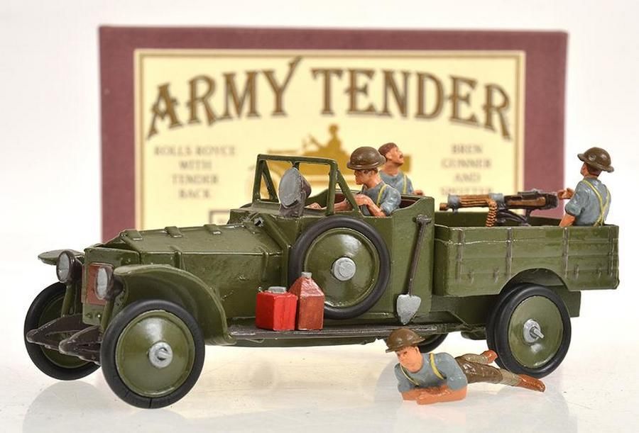 Driver. Dinky Toys Reproduction Gunner 