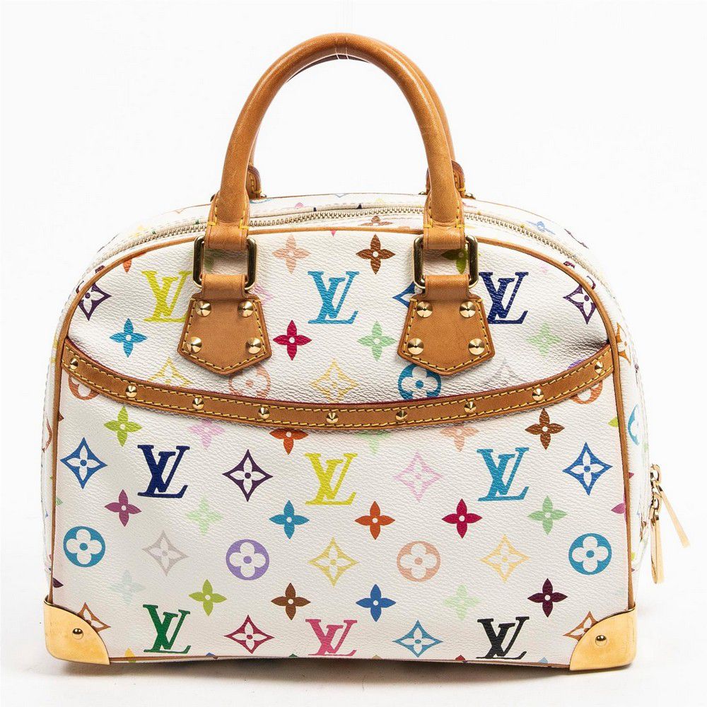 LV Multicolore Trouville Handbag by Takashi Murakami - Handbags ...