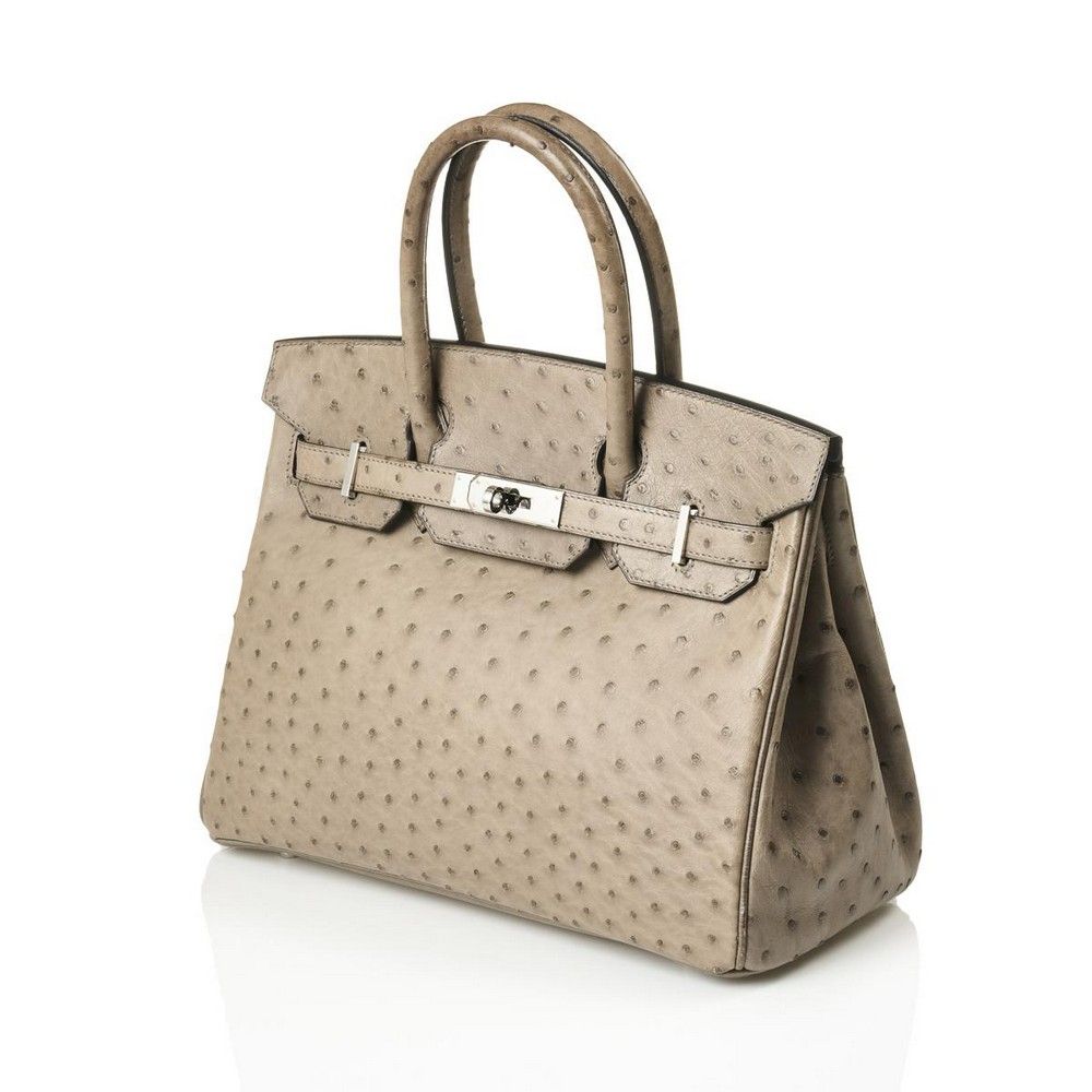 Hermes Ostrich Leather Birkin Bag, Size 30, 2012 Production - Handbags ...