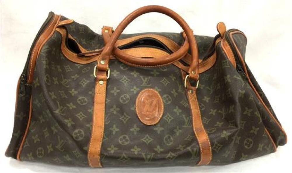 A market Louis Vuitton monogram print duffle bag, zip faulty,… - Luggage & Travelling ...