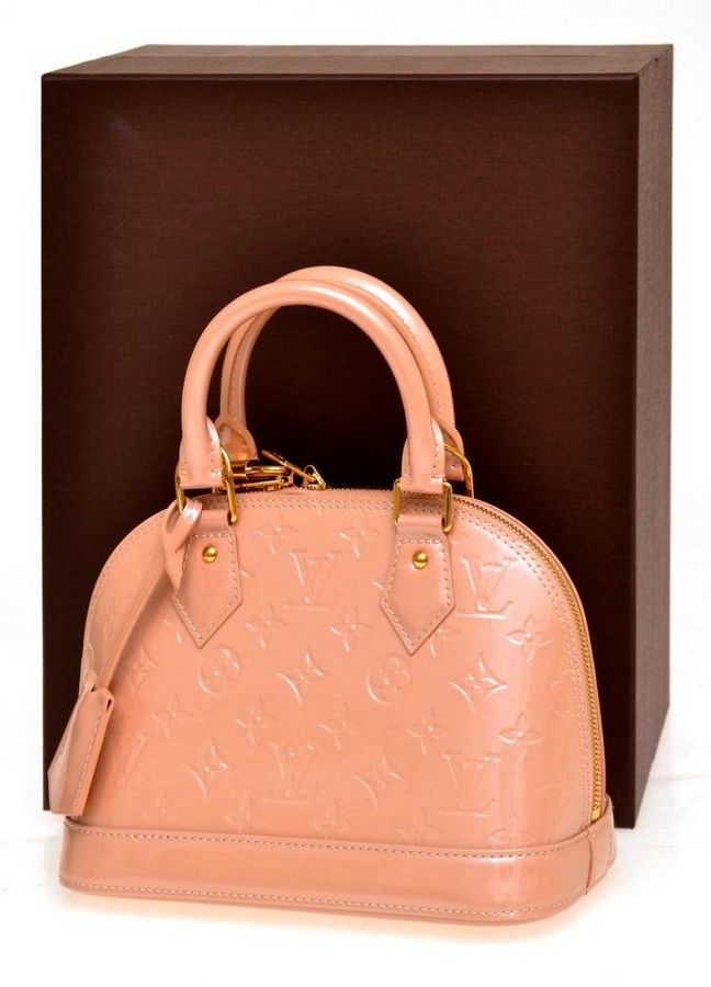 An Alma BB handbag by Louis Vuitton, styled in rose florentin… - Handbags & Purses - Costume ...
