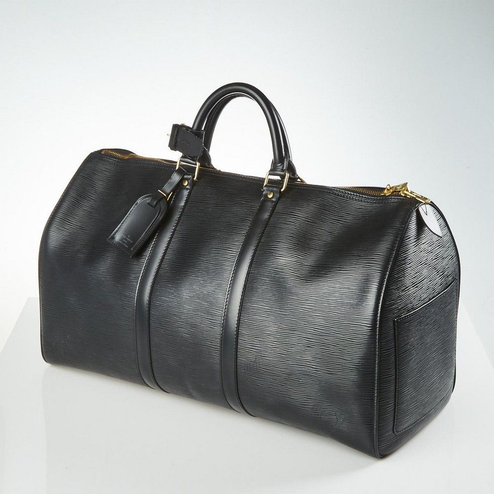 Louis Vuitton Epi Keepall Bag - Black Leather, Size 50cm - Luggage &  Travelling Accessories - Costume & Dressing Accessories