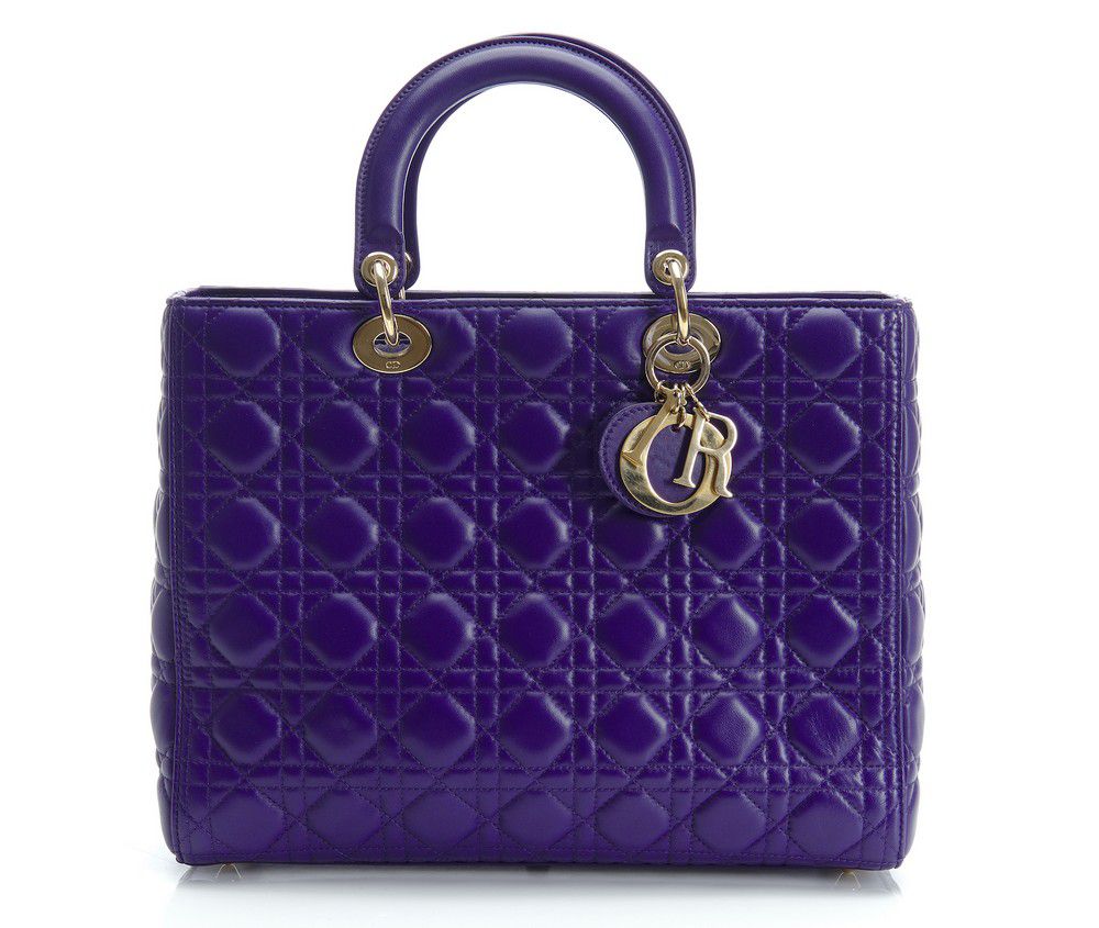 Medium Lady Dior Bag Purple  Bag Religion