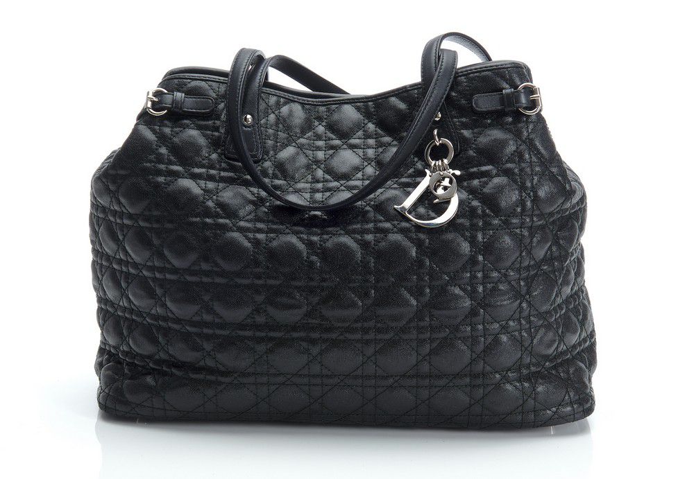 A Panarea medium tote bag by Christian Dior, styled in black… - Handbags & Purses - Costume ...