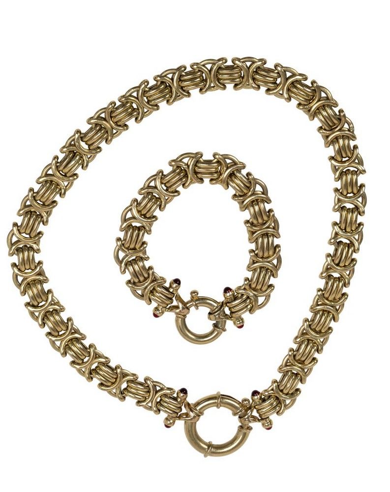 Cape Town Geometric Link Necklace