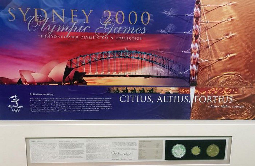 Sydney olympic 2000 coin collection