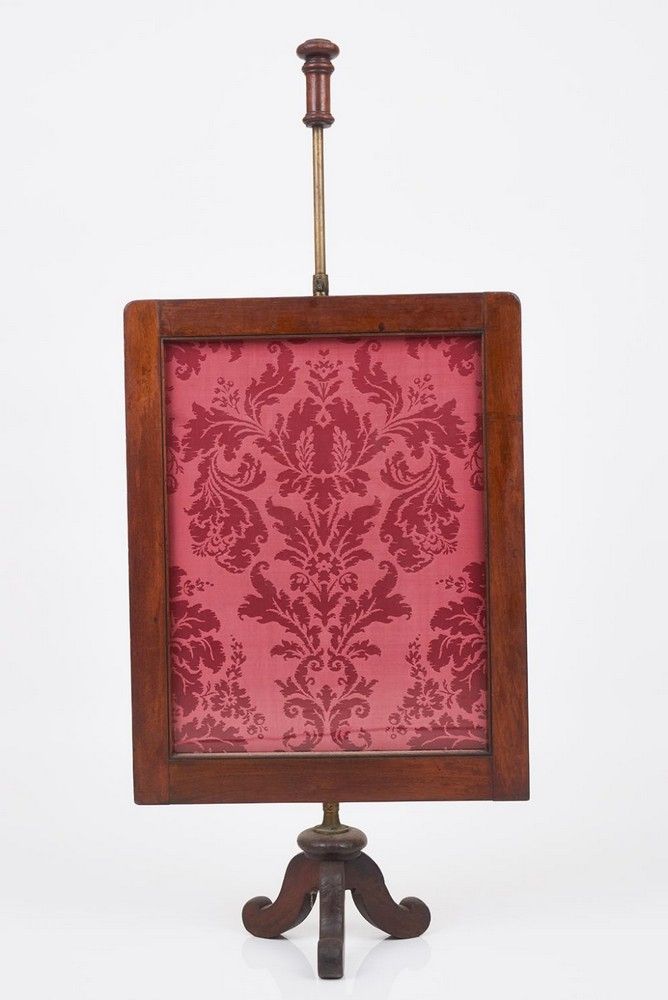 A rectangular cedar adjustable firescreen, Australian circa