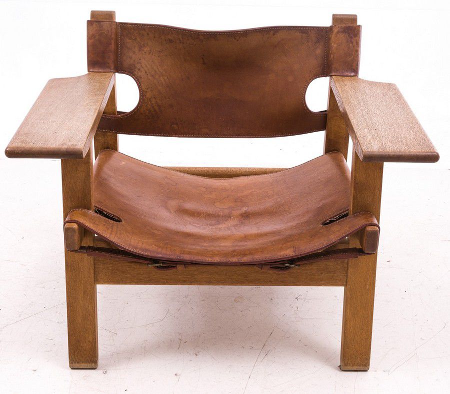 Borge Mogensen 'Spanish' armchair for Fredericia, designed ...