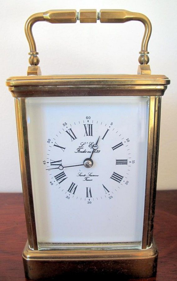 L'Epee French Carriage Clock with Original Key - Clocks - Carriage ...