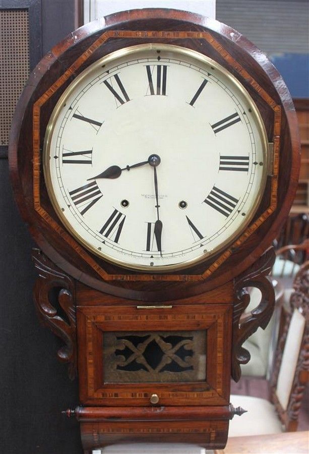 1880 New Haven Clock Company Wall Clock With Restoration History Clocks Wall Horology