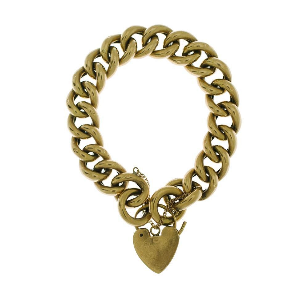 5.7g 9ct Yellow Gold Curb Bracelet - Bracelets/Bangles - Jewellery