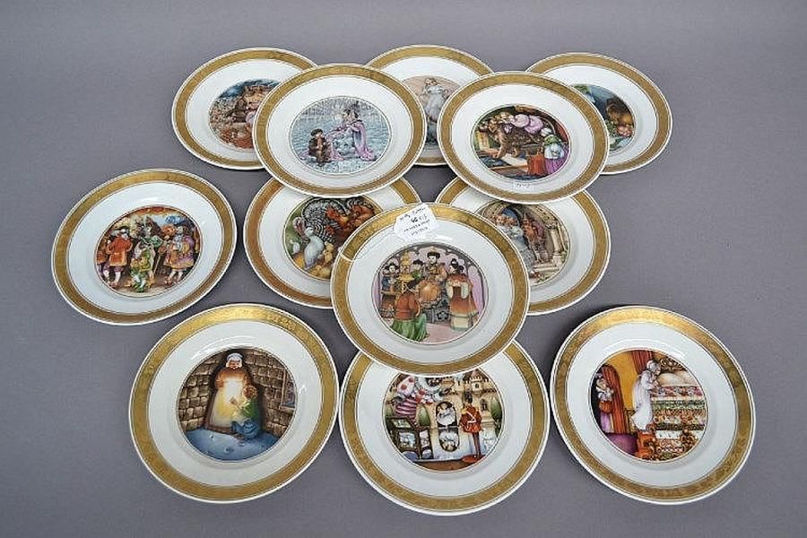 Hans Christian Andersen Plates - Royal Copenhagen - Ceramics