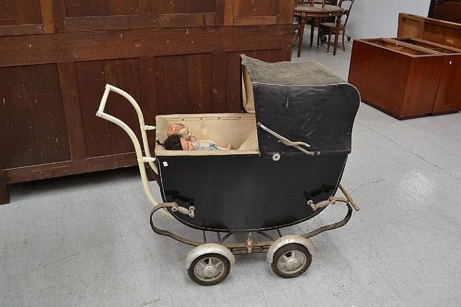 French Pram and Six Dolls - Zother Dolls and Puppets - Dolls, Puppets ...