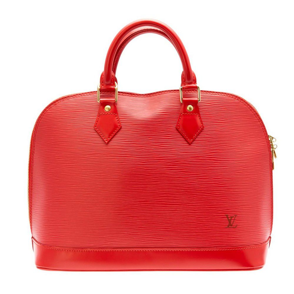 A red Alma BB Epi shoulder bag in size medium, Louis Vuitton.… - Handbags & Purses - Costume ...