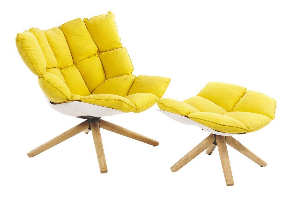 Husk Armchair and Ottoman - Designed by Patricia Urquiola for B&B