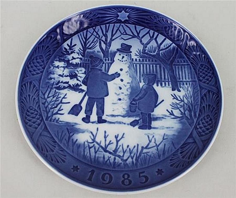 Royal Copenhagen Christmas Plates Collection Royal Copenhagen Ceramics