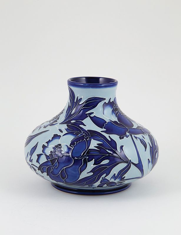 Moorcroft Peony Vase, 1999, 16cm, Boxed - Moorcroft - Ceramics