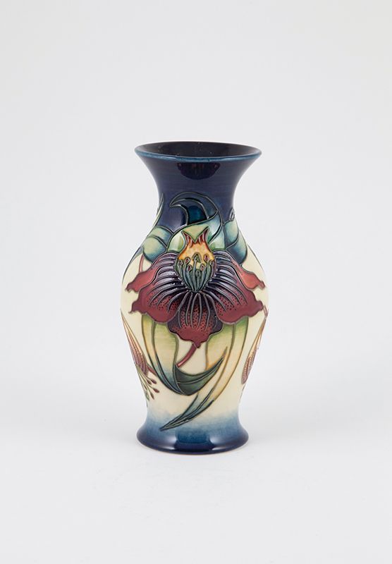 Moorcroft Anna Lily Ovoid Vase (1998) - 19 cm - Moorcroft - Ceramics