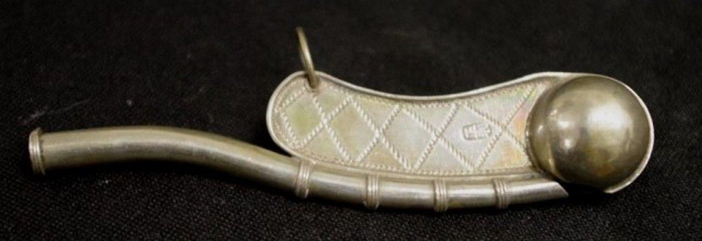 Chinese Bosun's Whistle with Character Marks - Zother - Oriental