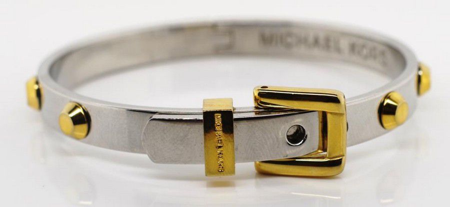 Michael Kors buckle bangle approx inside width 58 mm - Bracelets/Bangles -  Jewellery