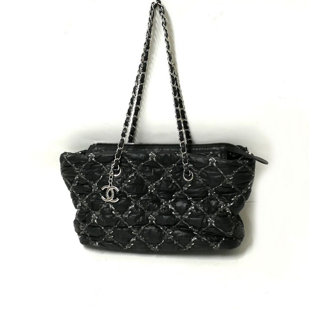 An authentic pre-owned Chanel medium tote bag, in a black… - Handbags & Purses - Costume ...