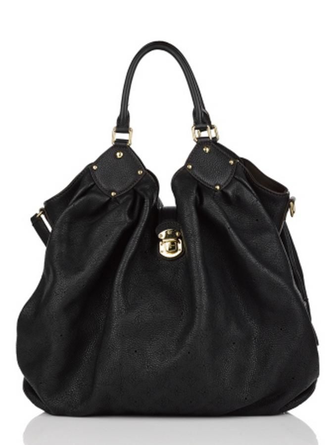 Louis Vuitton, XXL Marina noir handbag black leather with… - Handbags & Purses - Costume ...