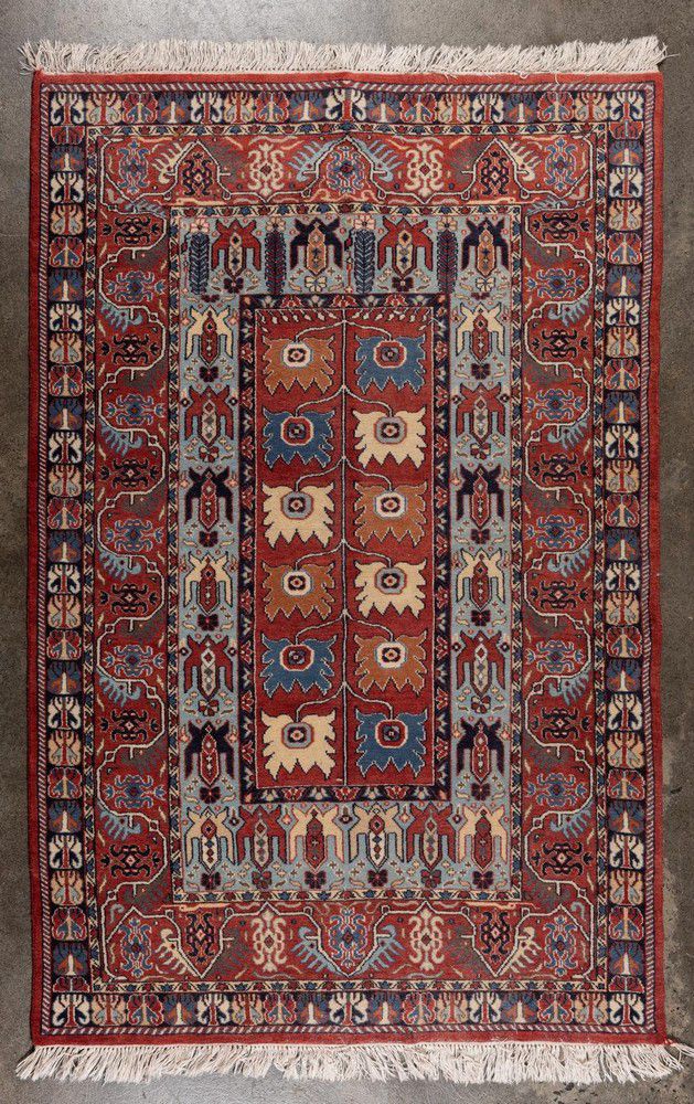 Persian Tribal Rug with Palmettes and Crab Motifs - Rugs & Carpets ...