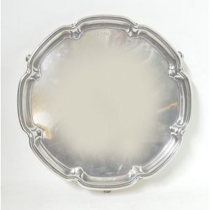 1934 Silver Salver by Gladwin Ltd - Trays, Salvers, Waiters and Plates ...