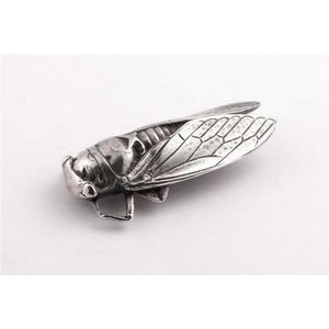 8g Sterling Silver Cicada Brooch - Brooches - Jewellery