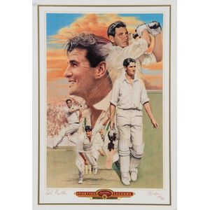 Keith Miller, 'Sporting Legends - Keith Miller, Australian…