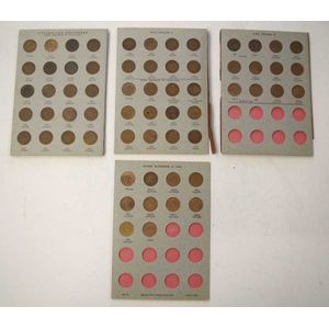 Dansco Australian half penny set including 1923 complete…