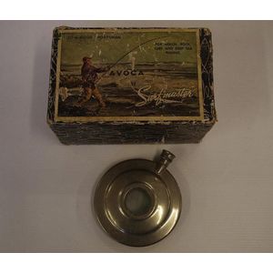Vintage 'Surfmaster' fishing reel, with original box together…