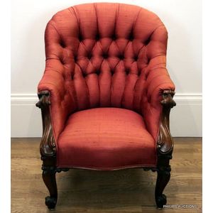 victorian gentleman's chair