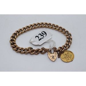 9ct Gold Oval Clip on Charm Engravable 375 Charms Personalised Engraving