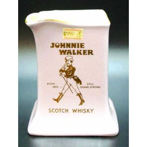 Rare Johnnie Walker Lilac scotch whisky jug made by Moulin Des…